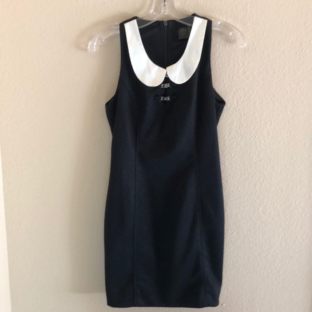 C. Luce black sleeveless dress, size small